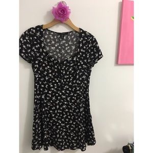 Mini floral dress